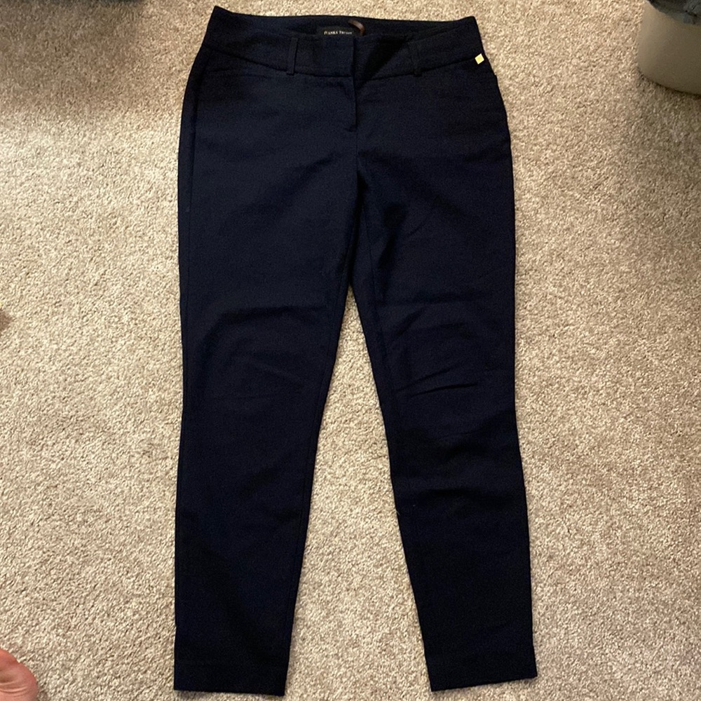 Ivanka Trump used skinny ankle navy 4 women’s dress pants